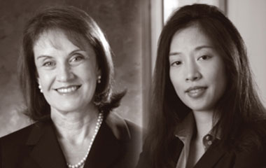 Suzan Cardwell and Laverne Chang